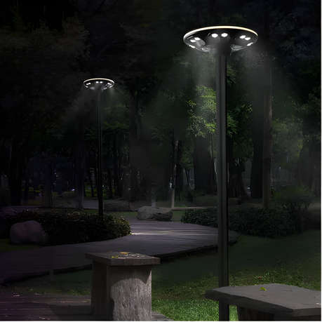 MTY solar street light outdoor waterproof with remote control
