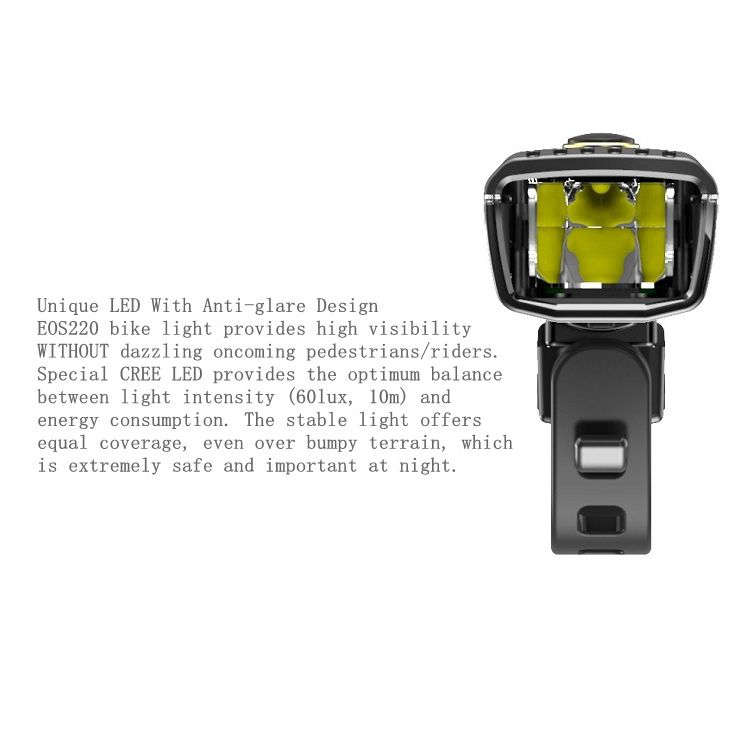 Bicycle Front & Back Light Combo - Both USB Rechargeable