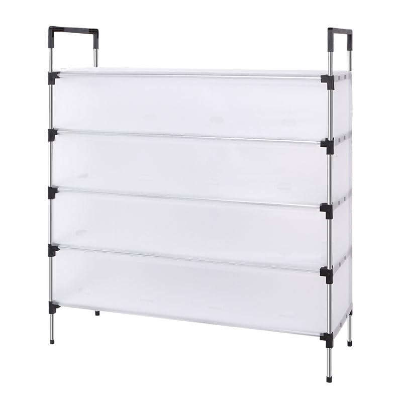 High-Quality 5-Layer Large-Capacity Dust-Proof Shoe Rack