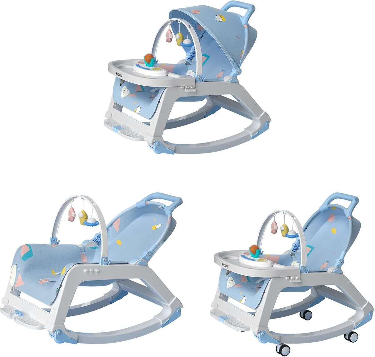 Soft Portable Multifunctional Baby Rocking Chair