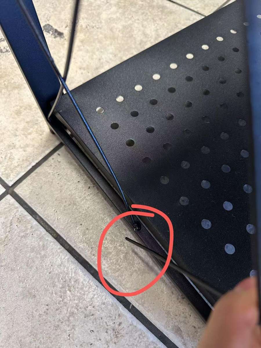 5 Tier Folding Storage Organizing Rack with Wheels