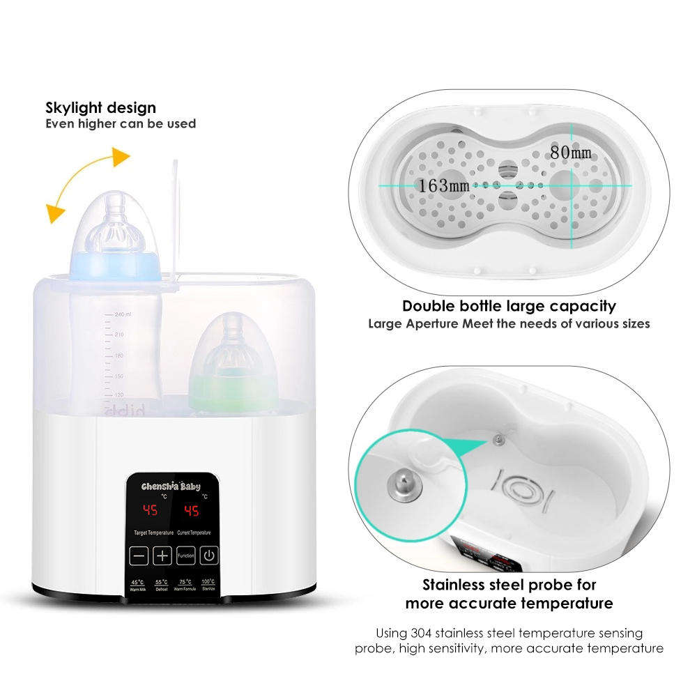 Bottle Warmer & Sterilizer - White