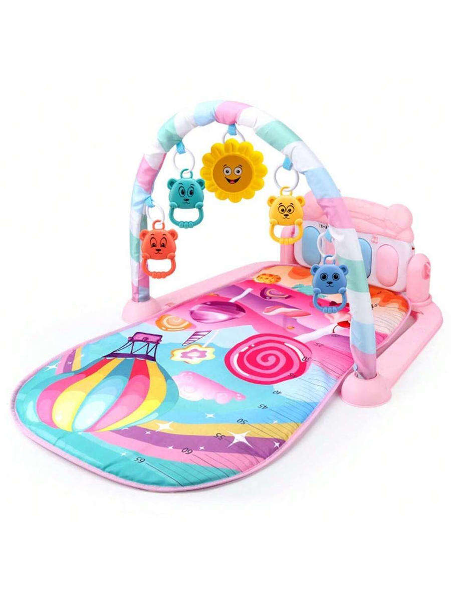 Baby Crawl Mat Gym Mat Pink Balloons