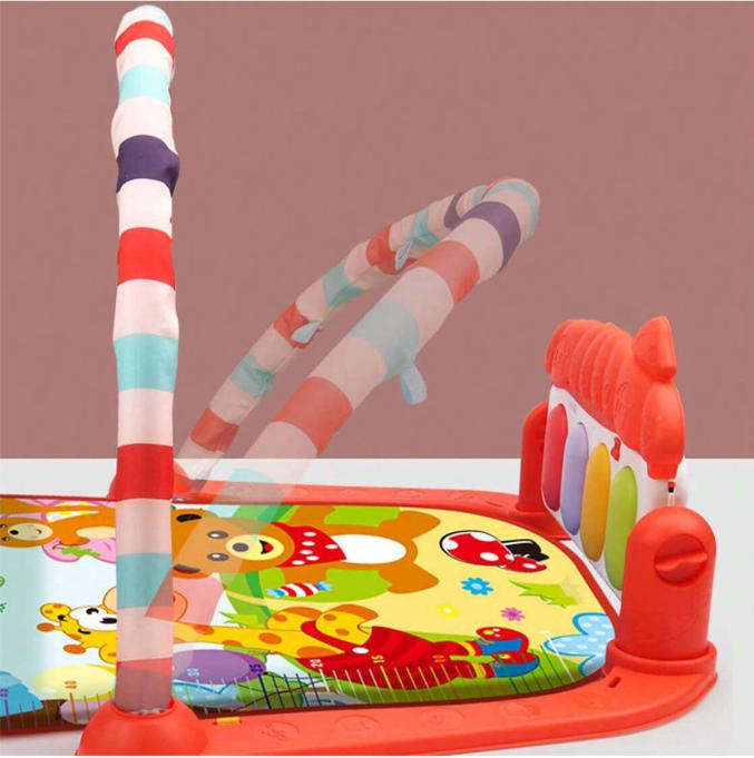 Baby Crawl Mat Gym Mat Pink Balloons