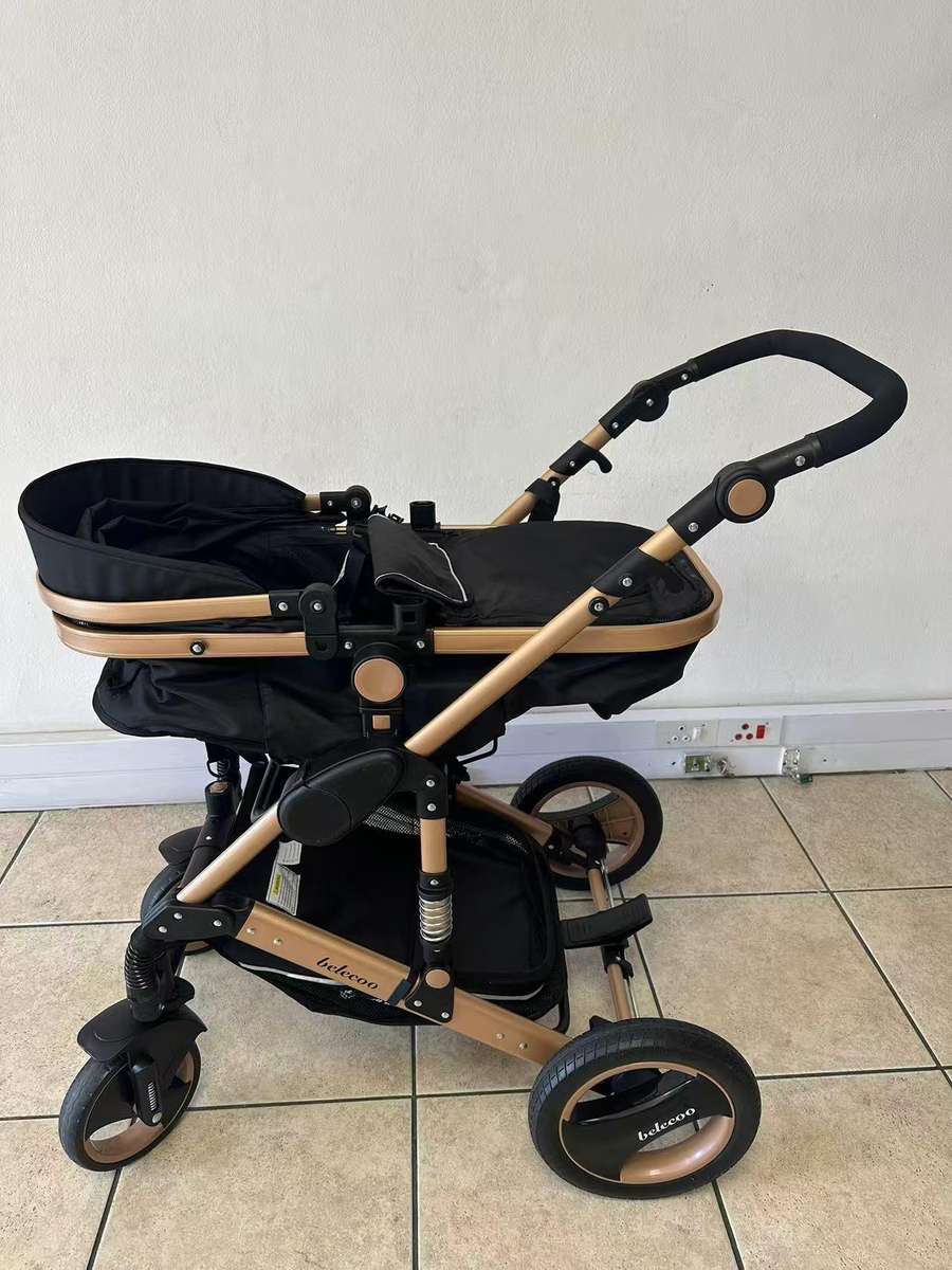 Belecoo Baby Stroller 2 in 1 Foldable Pram
