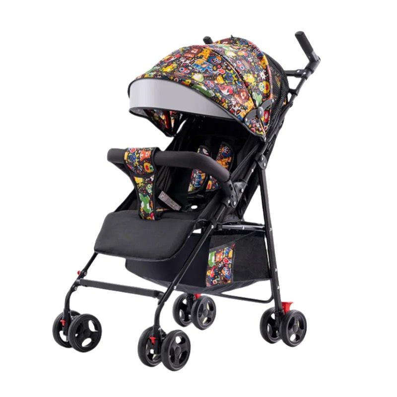 Deluxe folding stroller lightweight - Little monster 2