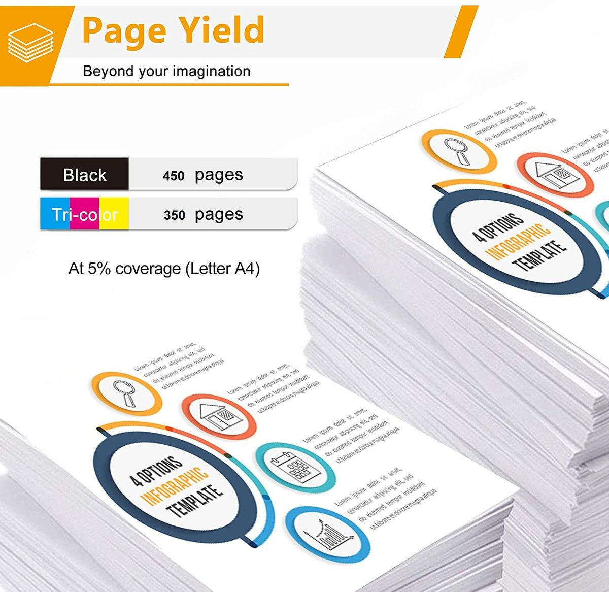 Compatible Canon PG-445XL / PG-446XL