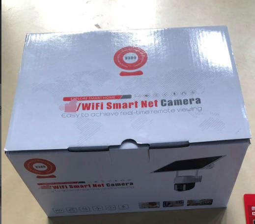 Solar Powered Outdoor Smart Camera with 64GB Memory Card