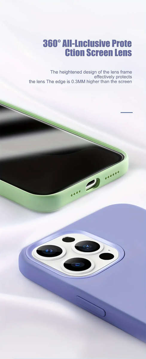 Apple iPhone 16 Pro Max Silicone Case (Deep Blue)