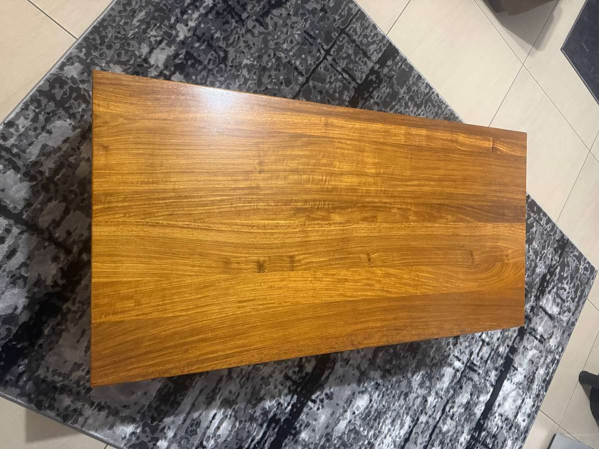 Wooden coffee table