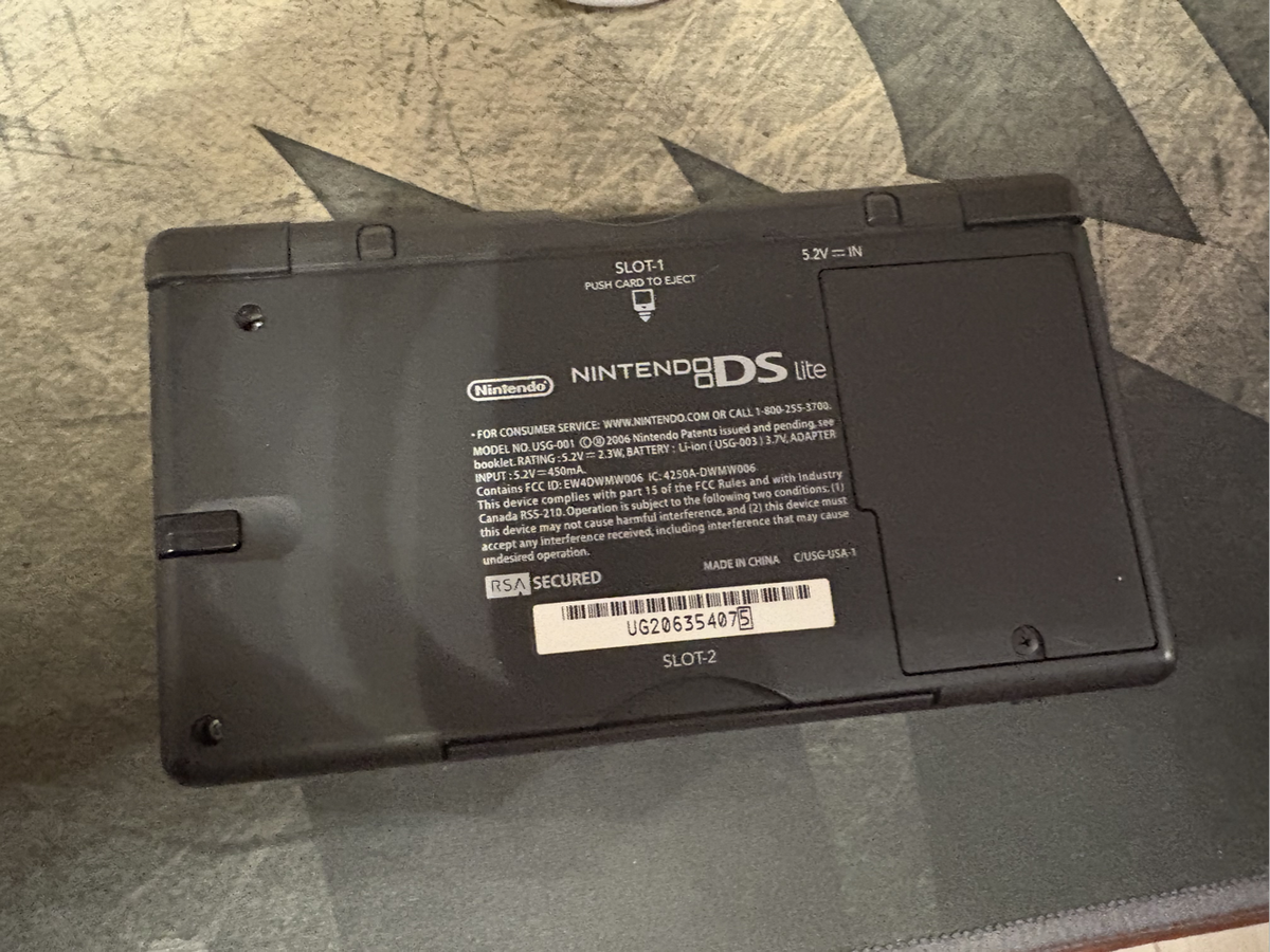 Nintendo ds lite