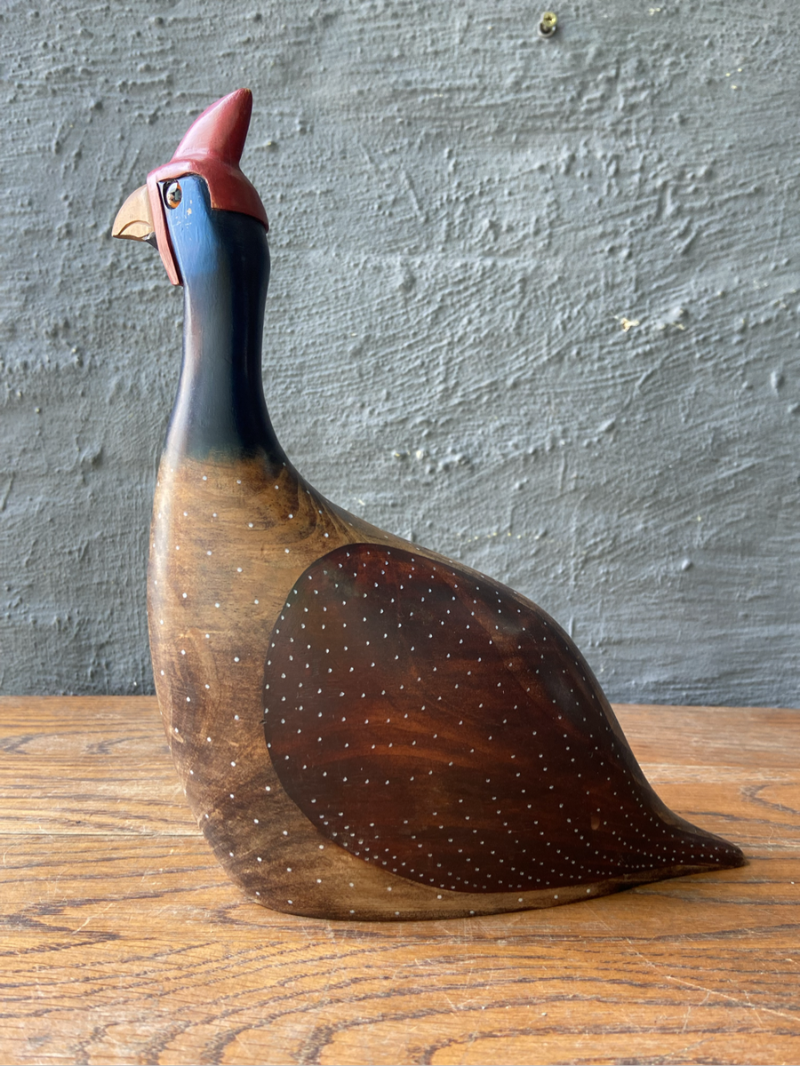 Crowned Guinea Fowl - Feathers of Knysna Collection- Leinster edition series 1 no 267 of 975