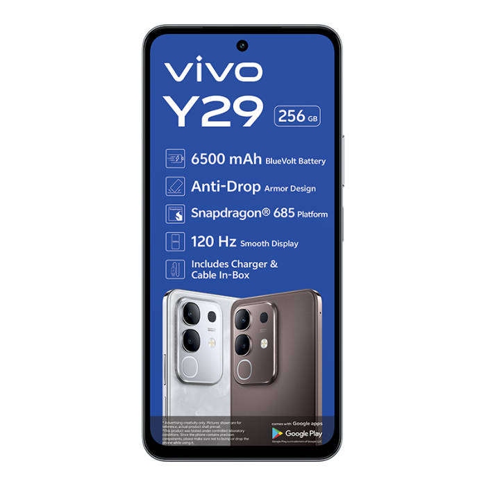 Vivo Y29 4G Dual Sim Smartphone with 8GB RAM and 256GB Storage