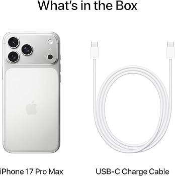Apple iPhone 17 Pro Max 256GB Silver - Brand New