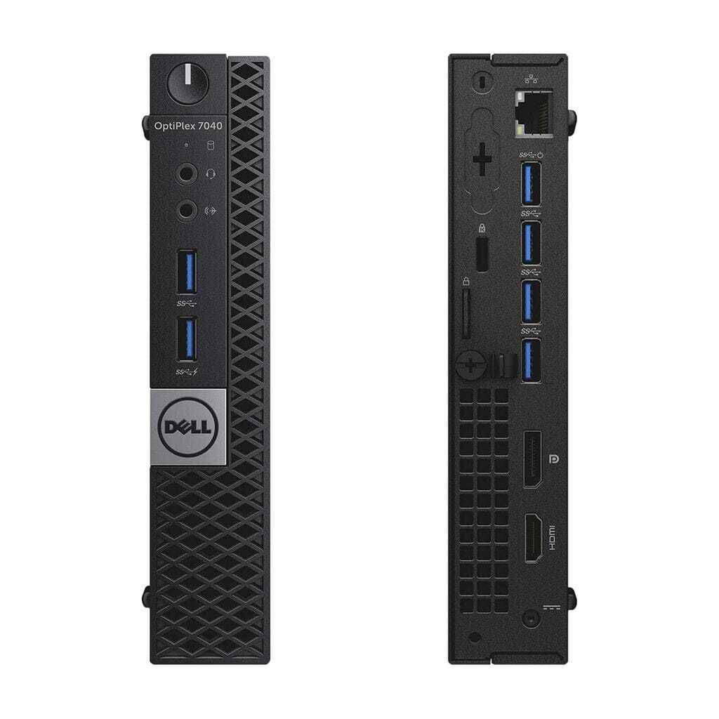 Dell Optiplex 7040M D10U i5 6th Gen 256GB SSD 8GB RAM Desktop Computer