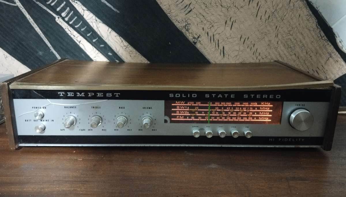 Vintage Tempest Hi Fidelity Solid State Stereo Tuner