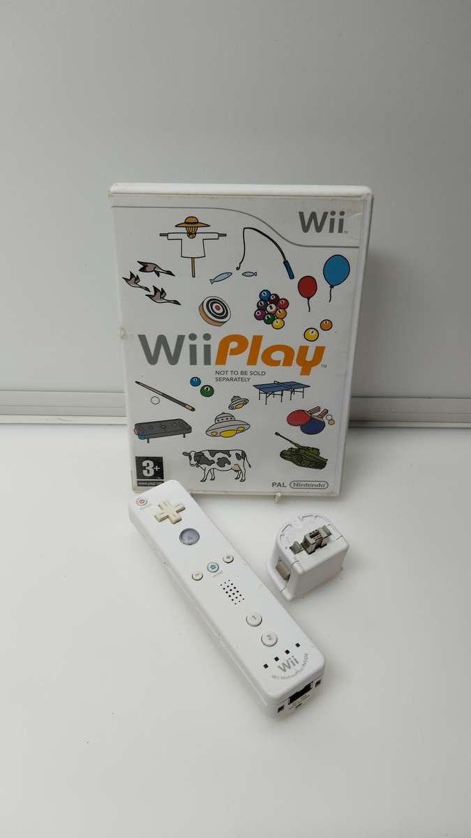 Wii Play + Remote + Motion Plus adapter