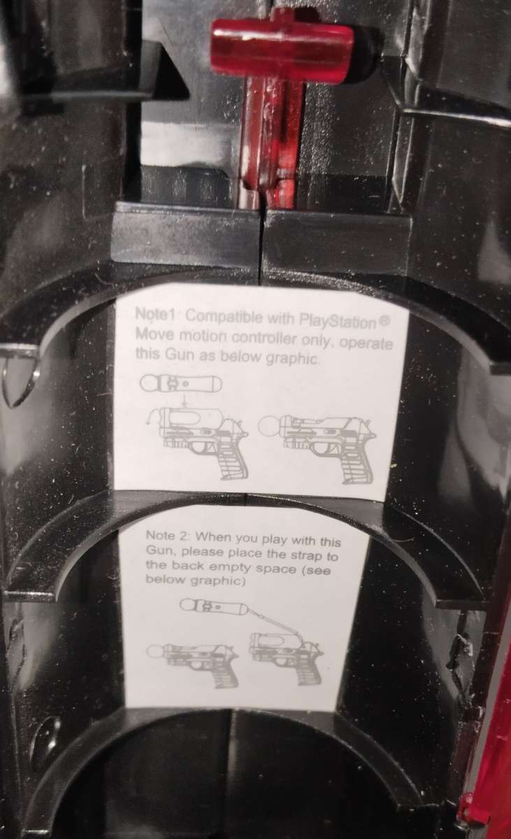 PS3 Sony Move Controller Gun Attachments x 2