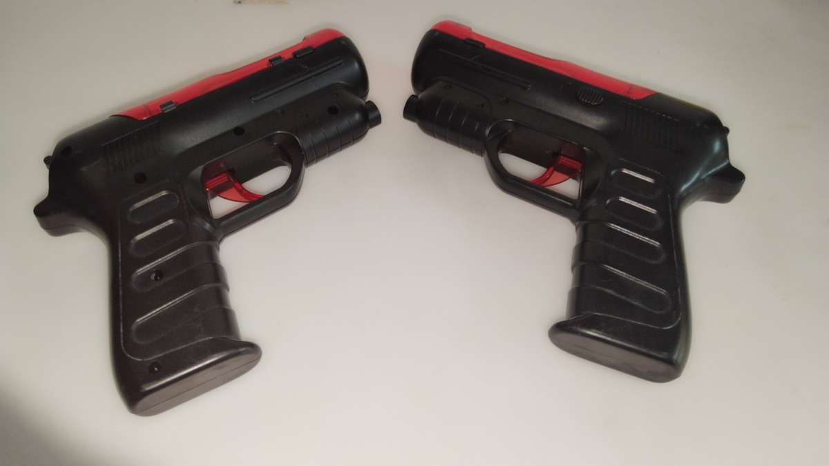 PS3 Sony Move Controller Gun Attachments x 2