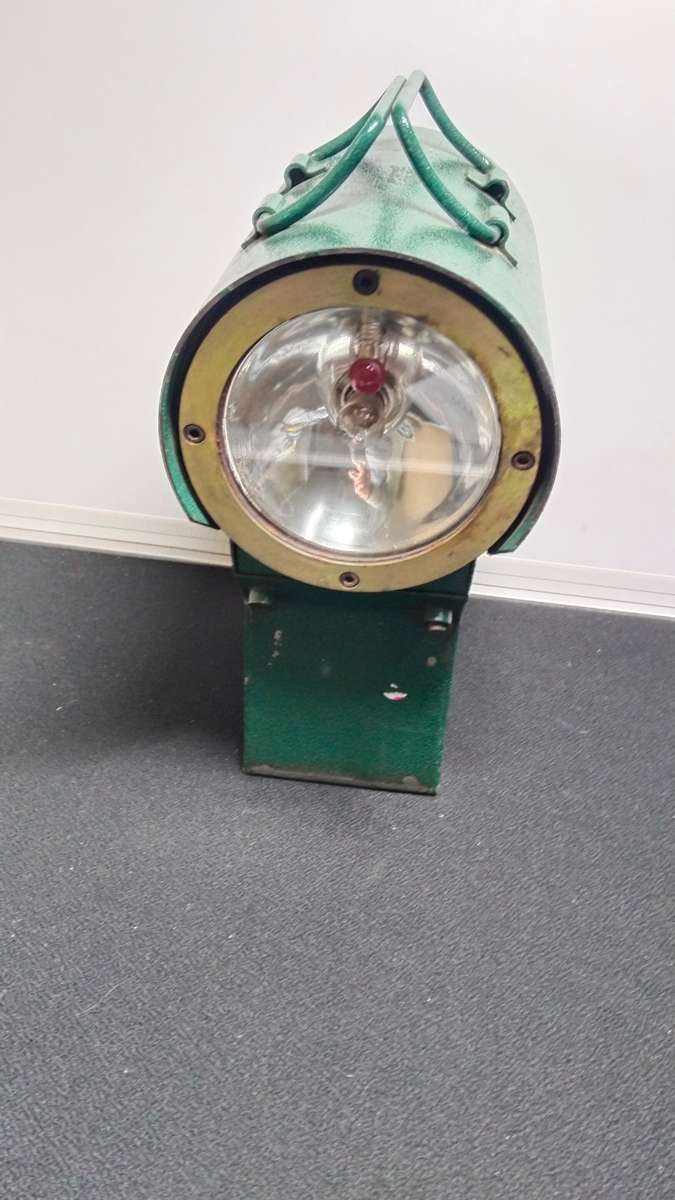 Vintage Mine Lamp