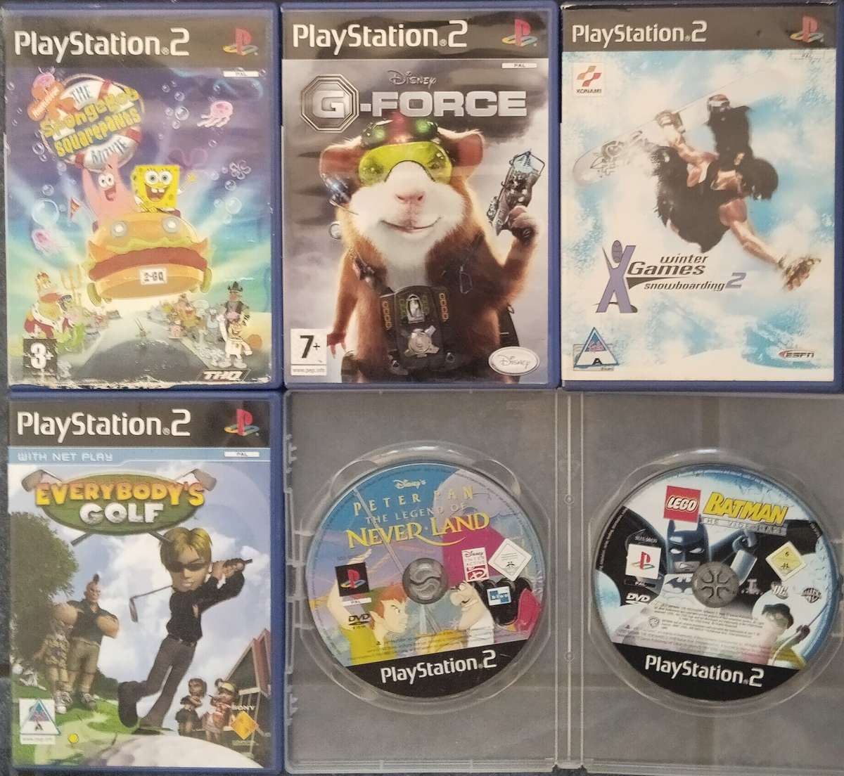 PlayStation 2 Games Bundle - PS2