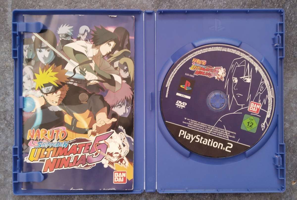 Naruto Shippuden Ultimate Ninja 5 - RARE - PS2