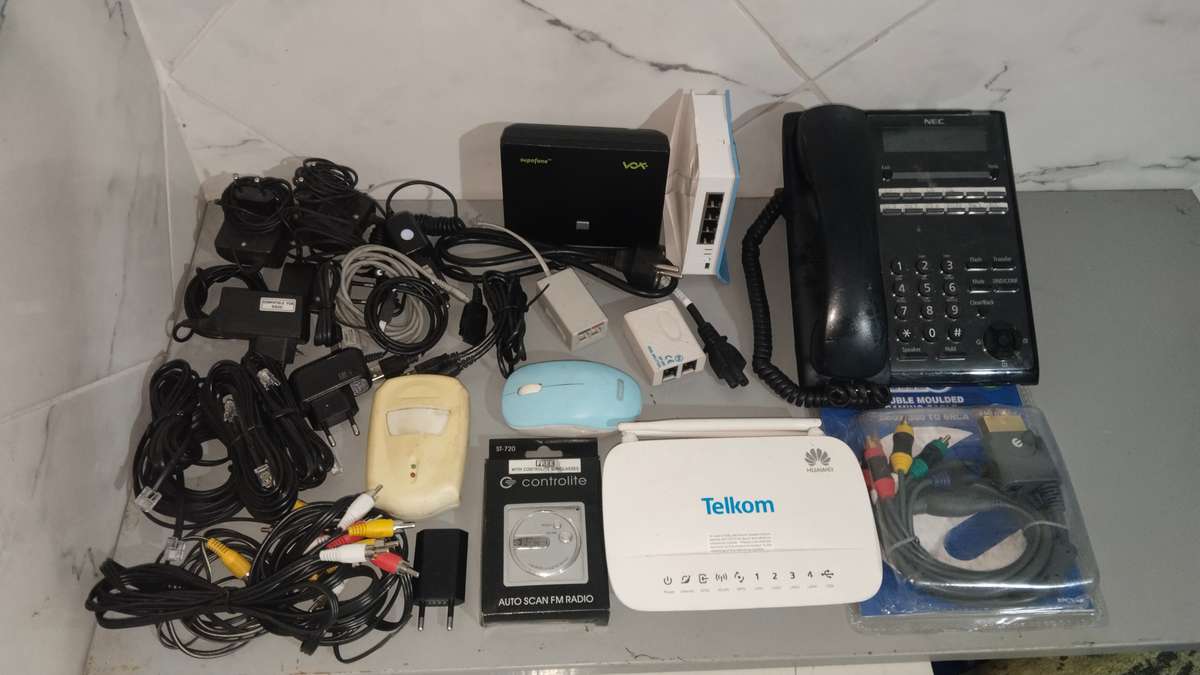 Untested Electronics and Cables
