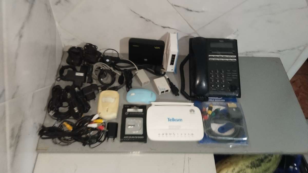 Untested Electronics and Cables