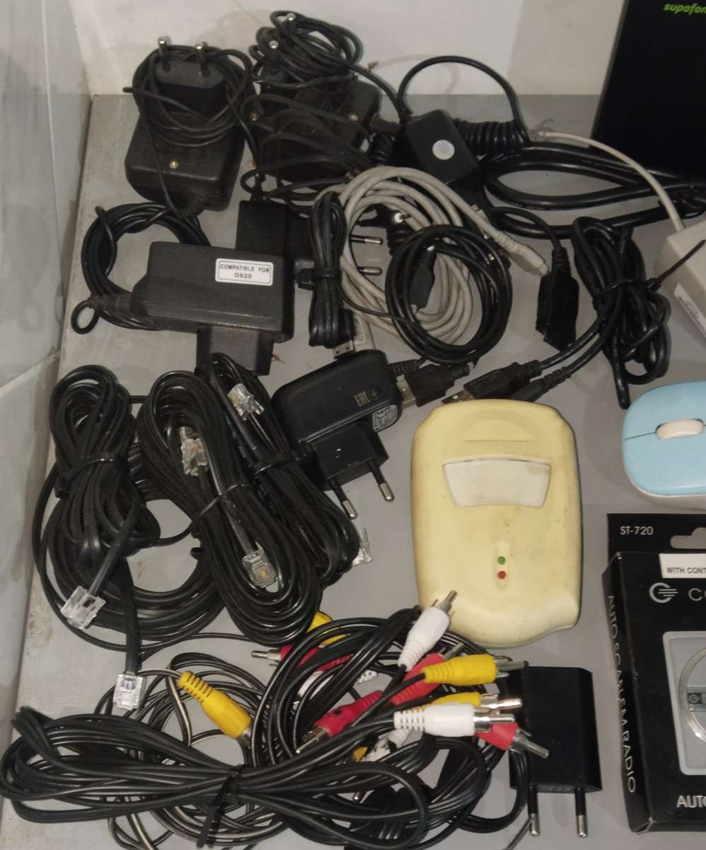 Untested Electronics and Cables