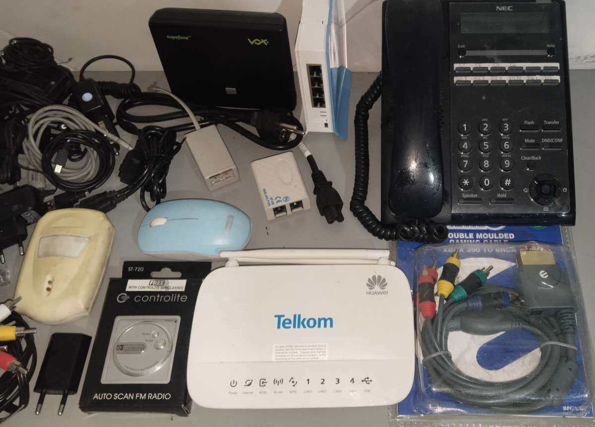 Untested Electronics and Cables