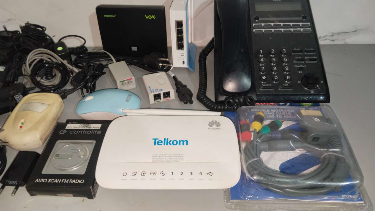 Untested Electronics and Cables