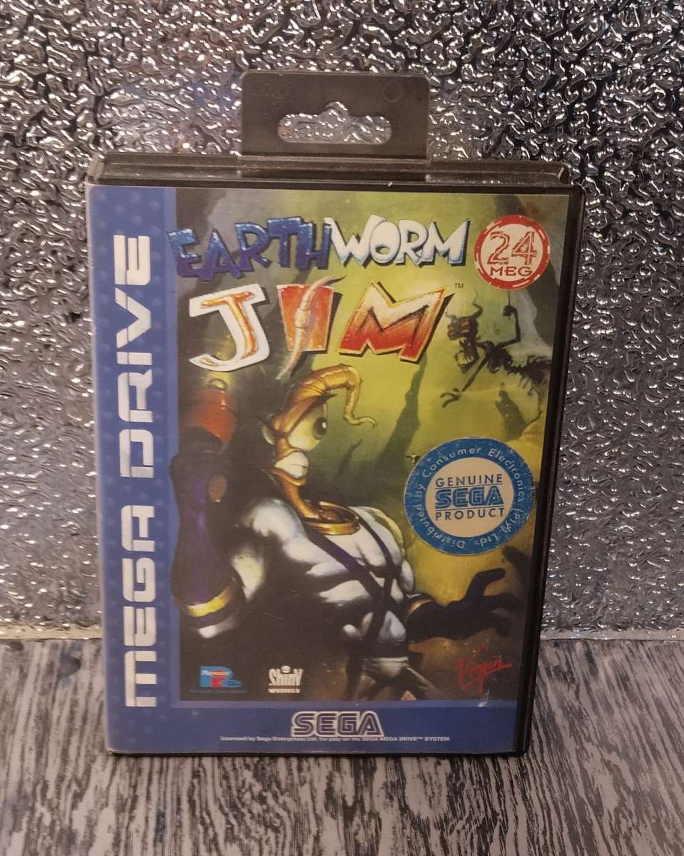 Earth Worm Jim - SEGA MEGA DRIVE