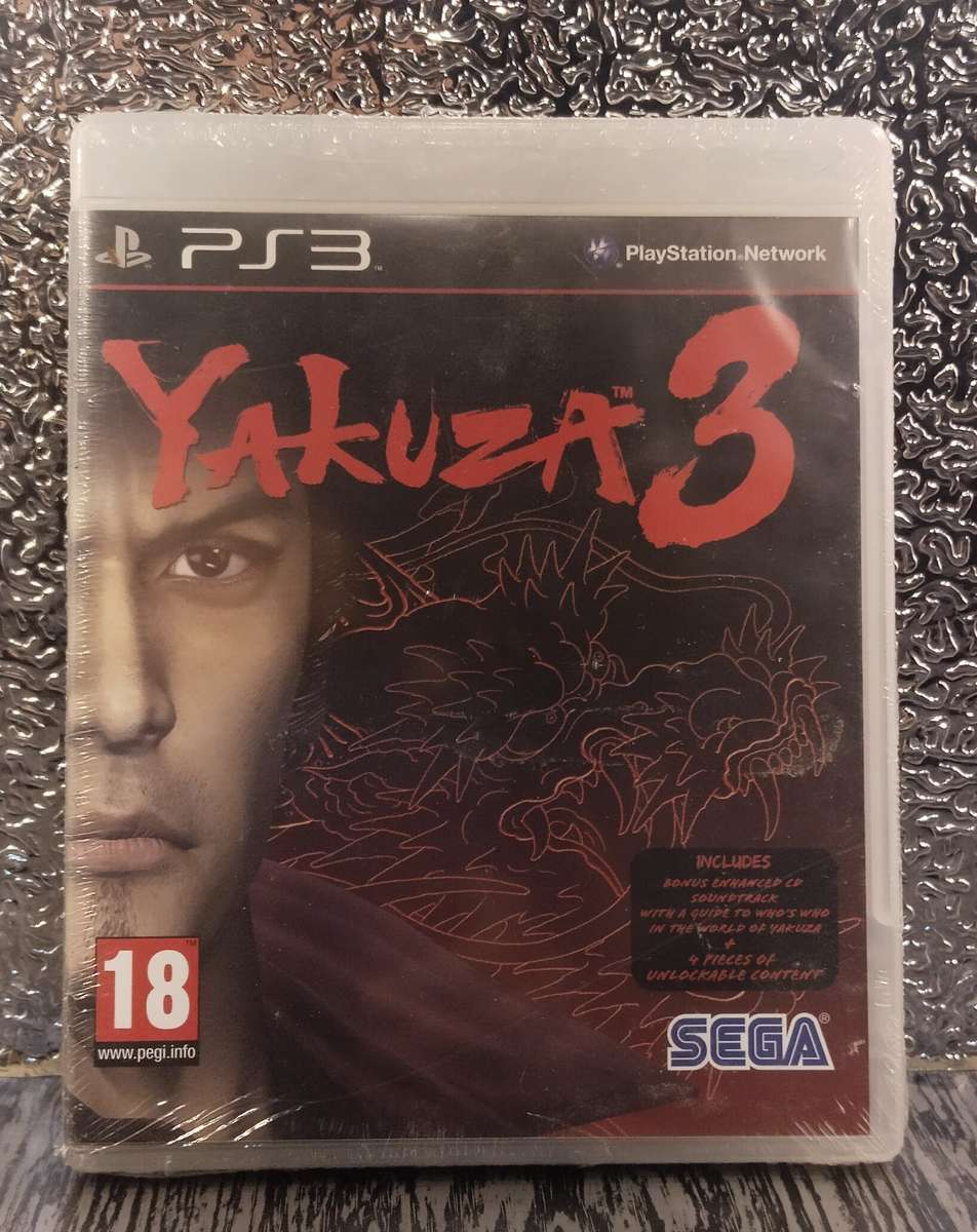 Yakuza 3 - Factory Sealed - PlayStation 3