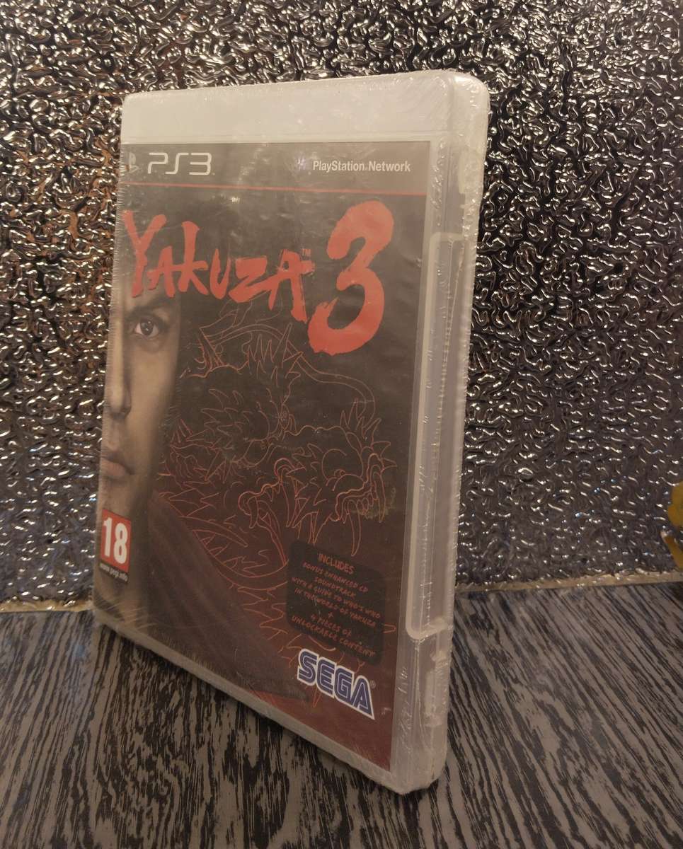 Yakuza 3 - Factory Sealed - PlayStation 3