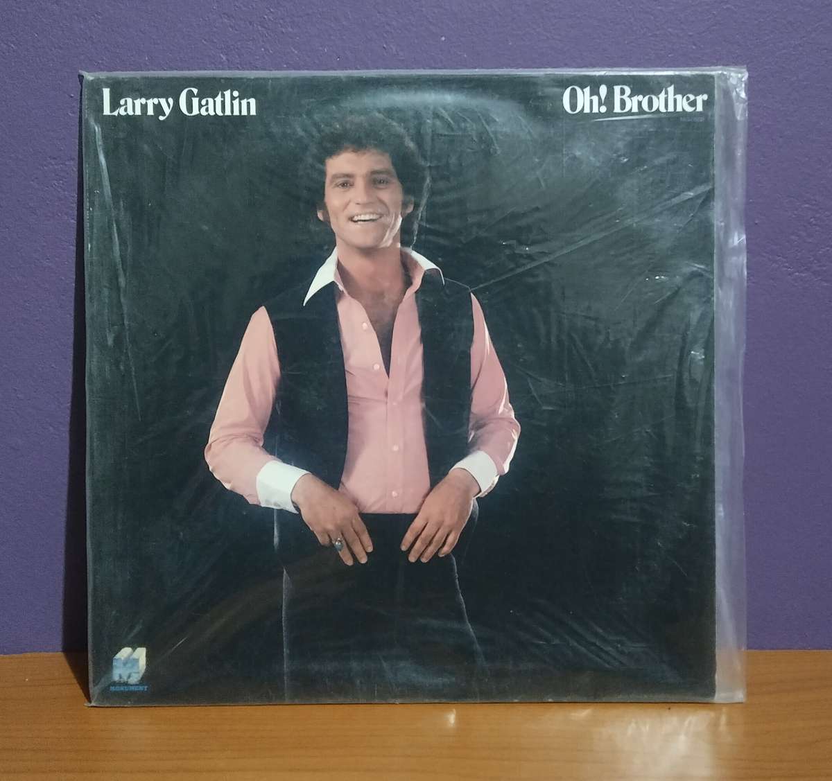 Larry Gatlin Oh! Brother - Vinyl LP Record - NM