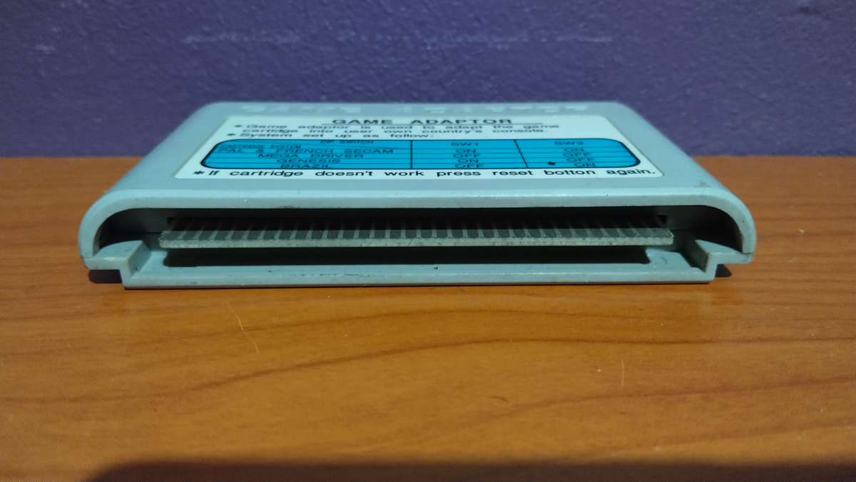 SEGA Mega Drive and Genesis Game Adaptor