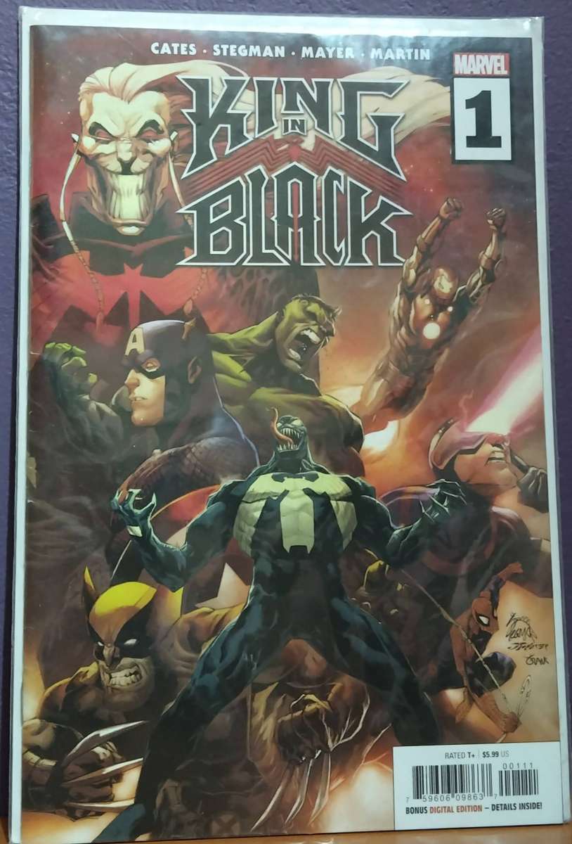 King in Black 1 Marvel Comic