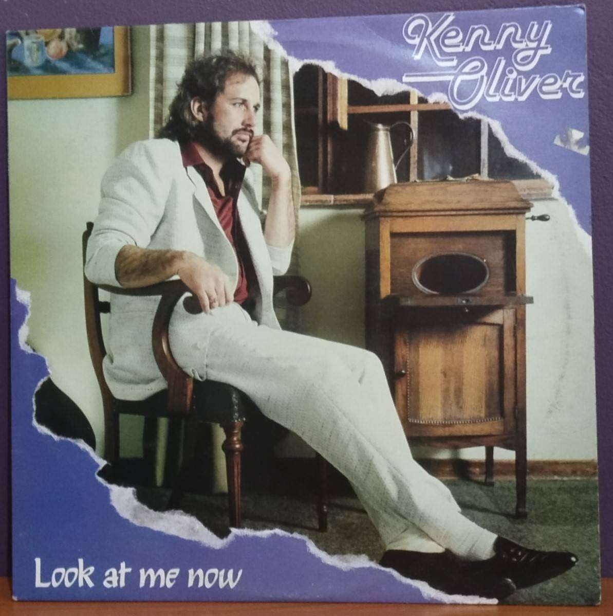 Kenny Oliver Look at me Now - Vinyl LP Record - VG+