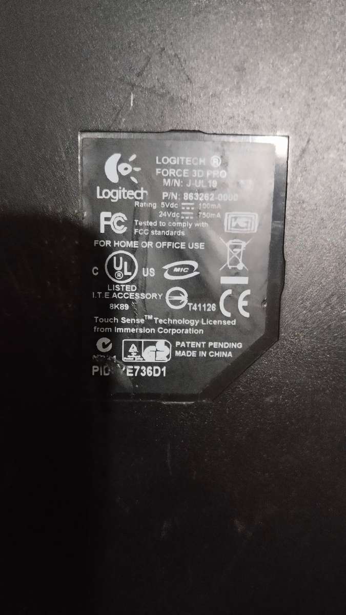 Logitech Force 3D Pro Joystick