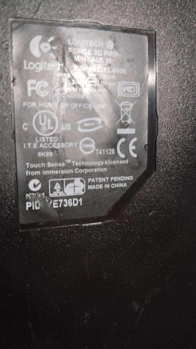 Logitech Force 3D Pro Joystick