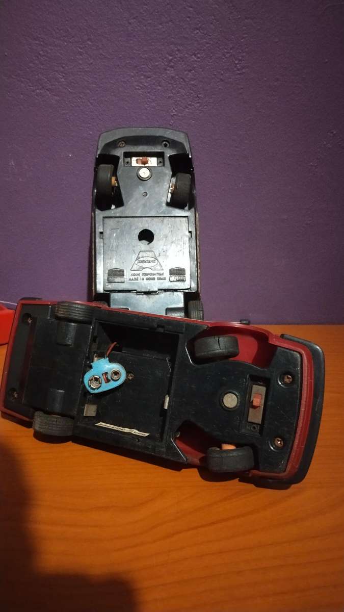 Vintage Checkers Ford Mustang And Datsun 280 ZX RC Cars