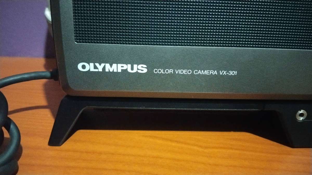 Olympus VX-301 Color Video Camera & VF-KF1-E Electronic Viewfinder UNTESTED