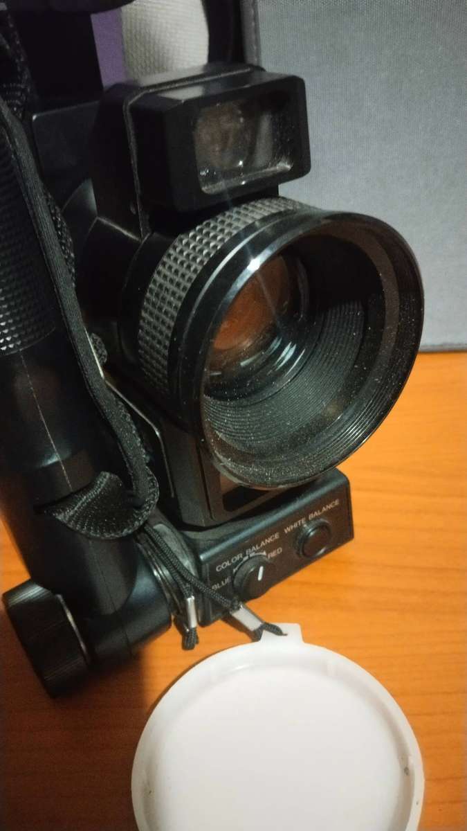 Olympus VX-301 Color Video Camera & VF-KF1-E Electronic Viewfinder UNTESTED