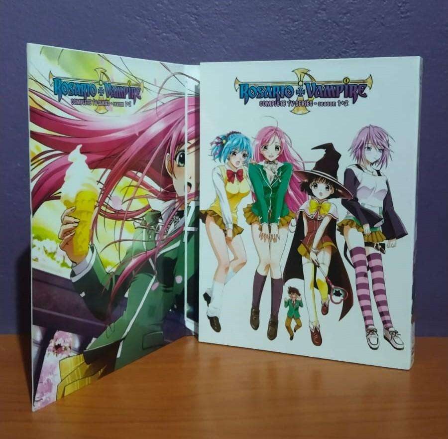 Rosario + Vampire Complete TV Series Season 1+2 - DVD