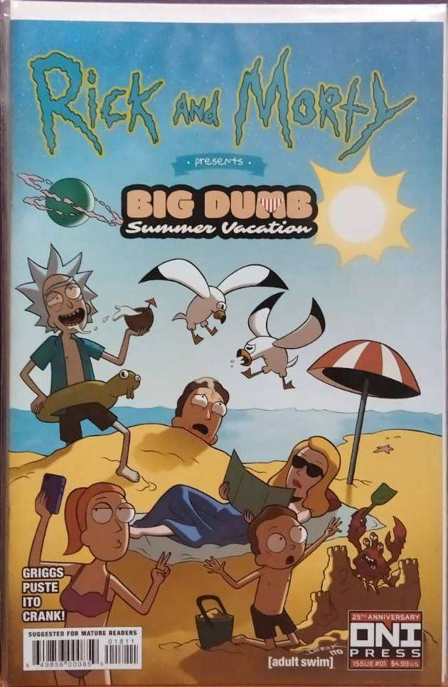 Rick and Morty Presents Big Dumb Summer Vacation Comic