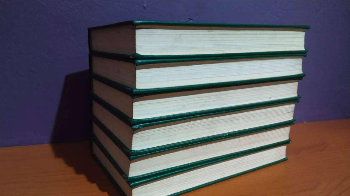 6 Vintage "Die Skatkis - Junior Afdeling" Books