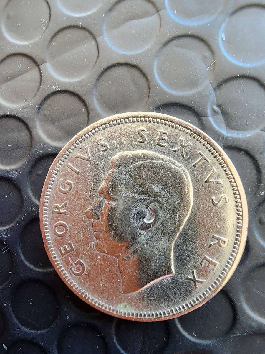SILVER SOUTH AFRICAN UNION  2 1/2 SHILLINGS 1951