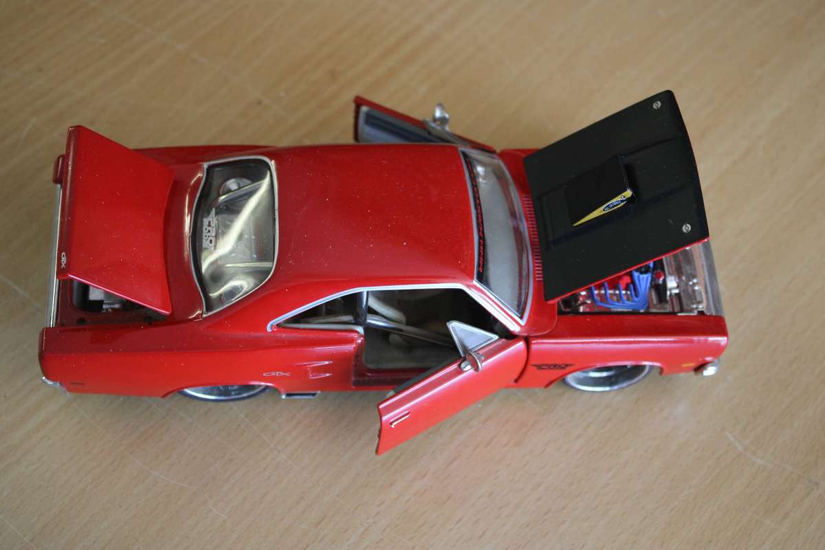1970 PLYMOUTH GTX SCALE  1:24