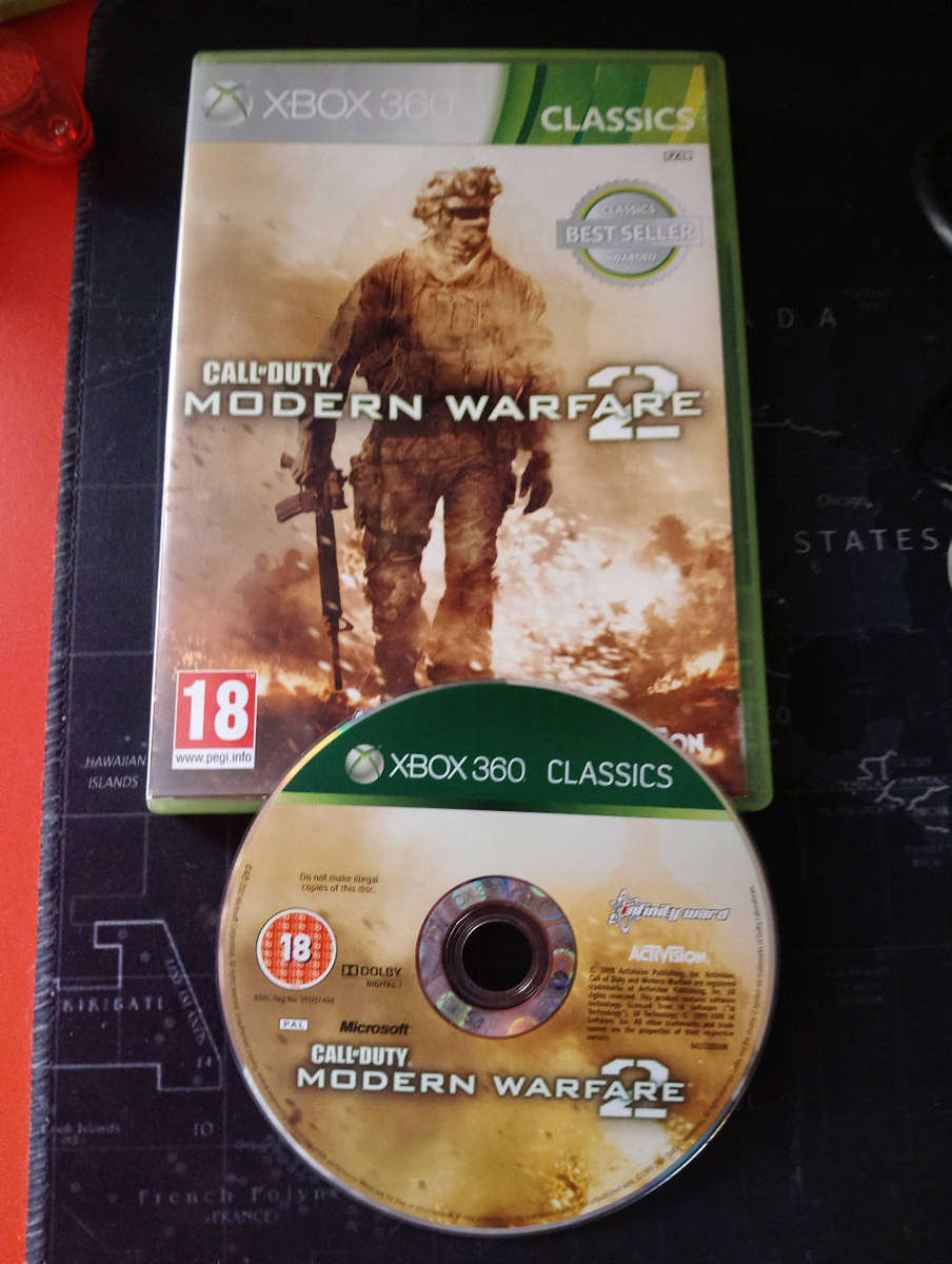 Modern warefare 2 xbox 360