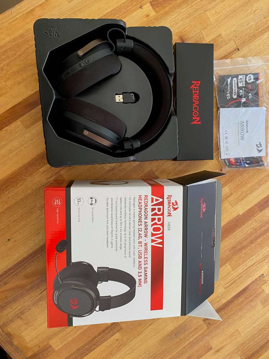 Redragon Arrow Pro H858 Wireless Gaming Headset (Bluetooth + 2.4GHz)